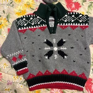 Boys 24 month Christmas pullovers Sweater. NWOT